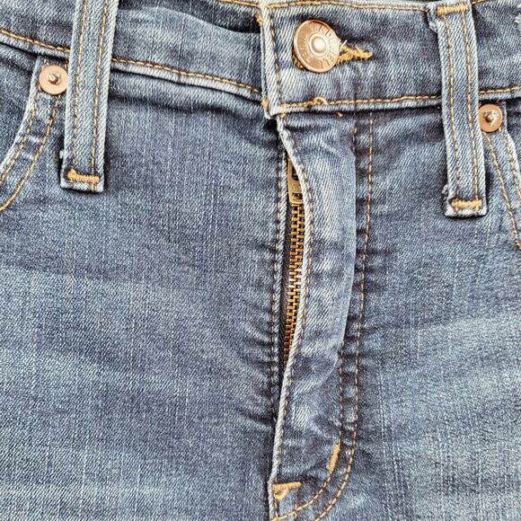 Madewell 10" High-Rise Skinny Jeans 5-Pockets Zip Button Fly Women's Size 26 - Picture 5 of 9